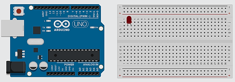 Схема подключения светодиода к монтажной плате