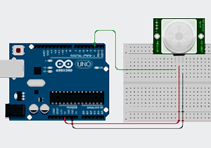 Arduino uno sensor PIR