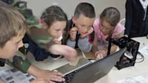 Занятия кружка Зеленых роботов