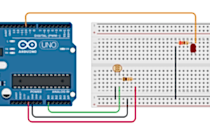 Фоторезистор датчик освещенности arduino