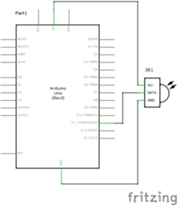 Инфракрасный IR датчик ардуино схема подключение