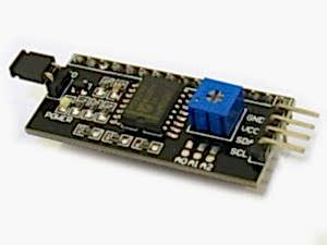 Переходник i2c дисплей