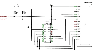 Схема подключения LCD к ардуино 