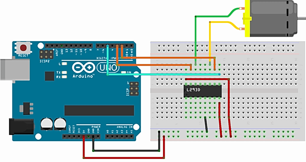 Arduino Motor shield