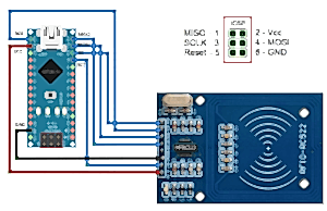 Подключение RFID к Arduino с помощью RC522 и RDM3600