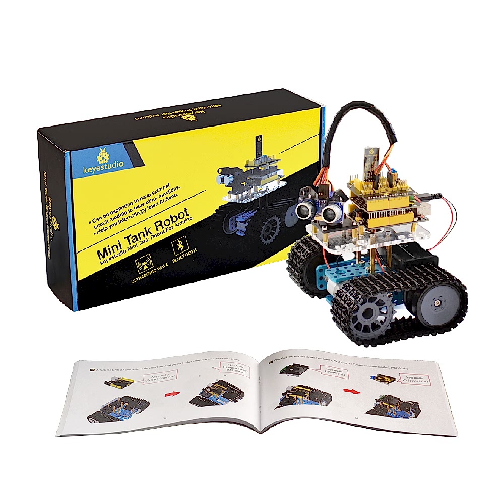 Робот танк ардуино от Keyestudio