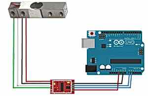 Подключение тензодатчика HX711 к Arduino