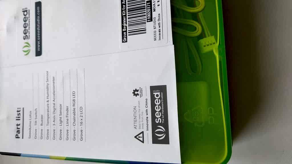 Конструктор для начинающих Seeed Grove Beginner Kit